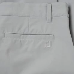 FootJoy Performance 2.0 Golf Shorts -Golf Shirts Sales FootJoy SS23 FJ Par Golf Shorts 80166 TSFOO020 30 W Grey Detail