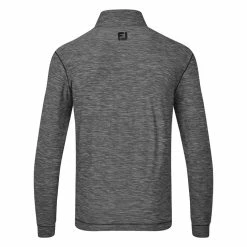 FootJoy Space Dye Chill-Out 1/4 Zip Golf Pullover 7 FootJoy Space Dye Chill-Out 1/4 Zip Golf Pullover -Golf Shirts Sales FootJoy SS23 Space Dye Chill Out Midlayer 80147 SWFOO178 S Black back