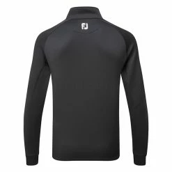 FootJoy Chill-Out 1/4 Zip Golf Pullover 10 FootJoy Chill-Out 1/4 Zip Golf Pullover -Golf Shirts Sales FootJoy SS19 Chill Out 2.0 Pullover 90146 Code SWFOO088 Black Back