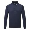 FootJoy Chill-Out 1/4 Zip Golf Pullover 1 FootJoy Chill-Out 1/4 Zip Golf Pullover -Golf Shirts Sales FootJoy SS19 Chill Out 2.0 Pullover 90147 Code SWFOO089 Navy Front