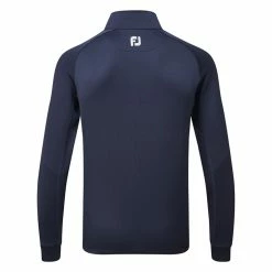FootJoy Chill-Out 1/4 Zip Golf Pullover 10 FootJoy Chill-Out 1/4 Zip Golf Pullover -Golf Shirts Sales FootJoy SS19 Chill Out 2.0 Pullover 90147 Code SWFOO089 Navy back