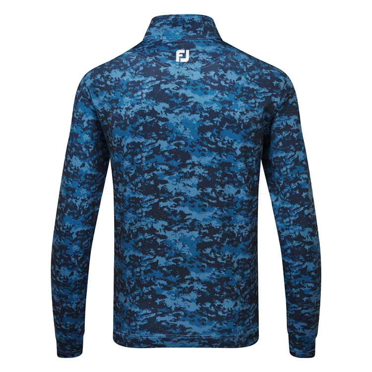 FootJoy Cloud Camo 1/2 Zip Golf Pullover 5 FootJoy Cloud Camo 1/2 Zip Golf Pullover - Image 3