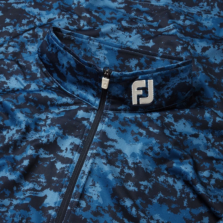FootJoy Cloud Camo 1/2 Zip Golf Pullover 4 FootJoy Cloud Camo 1/2 Zip Golf Pullover - Image 2