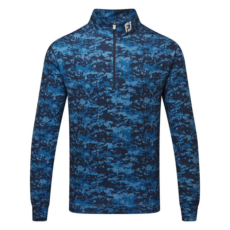 FootJoy Cloud Camo 1/2 Zip Golf Pullover 3 FootJoy Cloud Camo 1/2 Zip Golf Pullover
