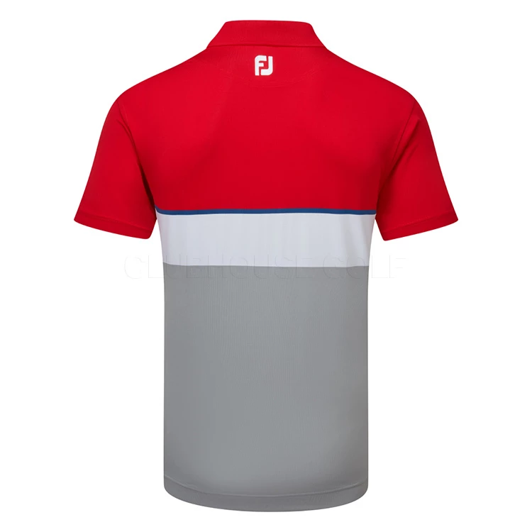 FootJoy Colour Theory Lisle Golf Polo Shirt 5 FootJoy Colour Theory Lisle Golf Polo Shirt - Image 3