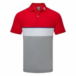 FootJoy Colour Theory Lisle Golf Polo Shirt