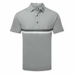 FootJoy Double Chest Band Pique Golf Polo Shirt