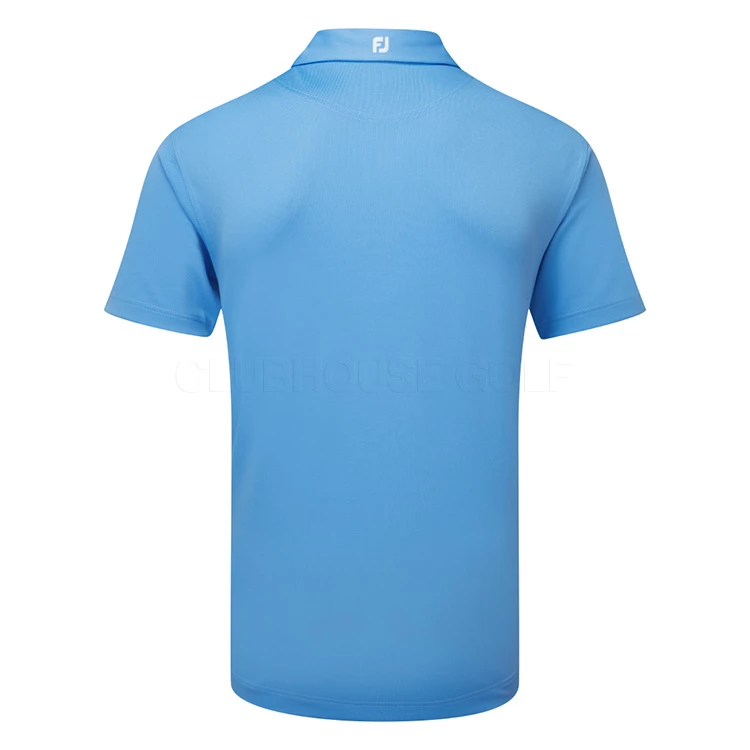 FootJoy Stretch Pique Solid Golf Polo Shirt - Image 3