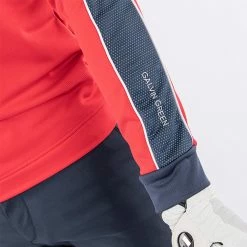 Galvingreen Galvin Green Daxton Insula Golf Pullover 18 Galvingreen Galvin Green Daxton Insula Golf Pullover -Golf Shirts Sales Galvin Green AW22 DAXTON G124202 RED NAVY WHITE Model 5