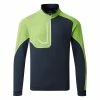 Galvingreen Galvin Green Daxton Insula Golf Pullover 1 Galvingreen Galvin Green Daxton Insula Golf Pullover -Golf Shirts Sales Galvin Green AW22 DAXTON G124238 NAVY LIME WHITE Front
