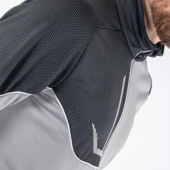 Galvingreen Galvin Green Daxton Insula Golf Pullover 15 Galvingreen Galvin Green Daxton Insula Golf Pullover -Golf Shirts Sales Galvin Green AW22 DAXTON G124270 SHARKSKIN BLACK WHITE model 2