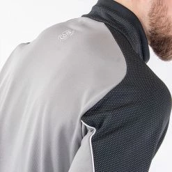 Galvingreen Galvin Green Daxton Insula Golf Pullover 17 Galvingreen Galvin Green Daxton Insula Golf Pullover -Golf Shirts Sales Galvin Green AW22 DAXTON G124270 SHARKSKIN BLACK WHITE model 4
