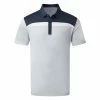 Galvingreen Galvin Green Mapping Golf Polo Shirt 1 Galvingreen Galvin Green Mapping Golf Polo Shirt -Golf Shirts Sales Galvin Green AW22 Mapping Polo Shirt G136403 SHGAL574 M Cool Grey Navy White Front