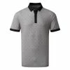 Galvingreen Galvin Green Marlow Golf Polo Shirt -Golf Shirts Sales Galvin Green AW22 Marlow Polo Shirt G136177 SHGAL569 L Sharkskin Black Front