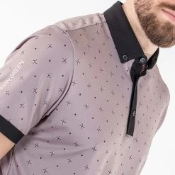 Galvingreen Galvin Green Marlow Golf Polo Shirt -Golf Shirts Sales Galvin Green AW22 Marlow Polo Shirt G136177 SHGAL569 L Sharkskin Black Model 2