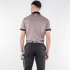 Galvingreen Galvin Green Marlow Golf Polo Shirt -Golf Shirts Sales Galvin Green AW22 Marlow Polo Shirt G136177 SHGAL569 L Sharkskin Black Model 3