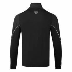Galvingreen Galvin Green Daxton Insula Golf Pullover 10 Galvingreen Galvin Green Daxton Insula Golf Pullover -Golf Shirts Sales Galvin Green SS22 Daxton Insula Half Zip Pullover G124271 Code SWGAL355 M Black Granite Grey White Back