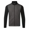 Galvingreen Galvin Green Dane Insula Golf Jacket 1 Galvingreen Galvin Green Dane Insula Golf Jacket -Golf Shirts Sales Galvin Green SS22 Dane Insula Full Zip Jacket G125077 Code SWGAL359 M Sharkskin Black Front