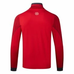 Galvingreen Galvin Green Daxton Insula Golf Pullover 10 Galvingreen Galvin Green Daxton Insula Golf Pullover -Golf Shirts Sales Galvin Green SS22 Daxton Insula Half Zip Pullover G124223 Code SWGAL352 M Red Navy White Back