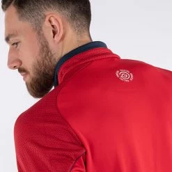 Galvingreen Galvin Green Daxton Insula Golf Pullover 12 Galvingreen Galvin Green Daxton Insula Golf Pullover -Golf Shirts Sales Galvin Green SS22 Daxton Insula Half Zip Pullover G124223 Code SWGAL352 M Red Navy White Model 2