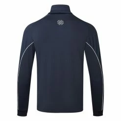 Galvingreen Galvin Green Daxton Insula Golf Pullover 10 Galvingreen Galvin Green Daxton Insula Golf Pullover -Golf Shirts Sales Galvin Green SS22 Daxton Insula Half Zip Pullover G124231 Code SWGAL353 M Navy Ensign Blue White Back