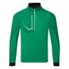 Galvingreen Galvin Green Daxton Insula Golf Pullover -Golf Shirts Sales Galvin Green SS22 Daxton Insula Half Zip Pullover G124287 Code SWGAL356 M Green Black White Front