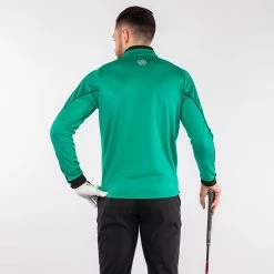Galvingreen Galvin Green Daxton Insula Golf Pullover 13 Galvingreen Galvin Green Daxton Insula Golf Pullover -Golf Shirts Sales Galvin Green SS22 Daxton Insula Half Zip Pullover G124287 Code SWGAL356 M Green Black White Model 3