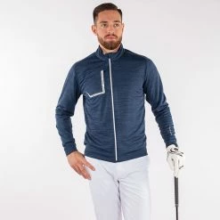Galvingreen Galvin Green Dennis Insula Golf Jacket 11 Galvingreen Galvin Green Dennis Insula Golf Jacket -Golf Shirts Sales Galvin Green SS22 Dennis Insula Full Zip Jacket G125130 Code SWGAL360 M Navy White Model 1