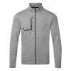 Galvingreen Galvin Green Dennis Insula Golf Jacket 1 Galvingreen Galvin Green Dennis Insula Golf Jacket -Golf Shirts Sales Galvin Green SS22 Dennis Insula Full Zip Jacket G125170 Code SWGAL361 M Light Grey Front