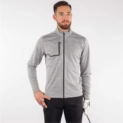 Galvingreen Galvin Green Dennis Insula Golf Jacket 11 Galvingreen Galvin Green Dennis Insula Golf Jacket -Golf Shirts Sales Galvin Green SS22 Dennis Insula Full Zip Jacket G125170 Code SWGAL361 M Light Grey Model 1