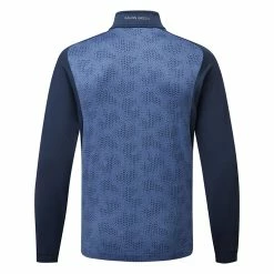 Galvingreen Galvin Green Dason Insula Golf Jacket 7 Galvingreen Galvin Green Dason Insula Golf Jacket -Golf Shirts Sales Galvin Green SS22 Dason Insula Full Zip Jacket G134003 SWGAL376 S Ensign blue Navy Back