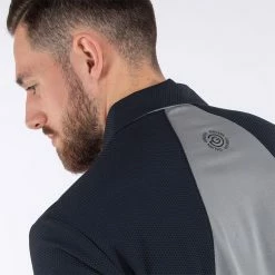 Galvingreen Galvin Green Massimo Golf Polo Shirt 12 Galvingreen Galvin Green Massimo Golf Polo Shirt -Golf Shirts Sales Galvin Green SS22 Massimo Polo Shirt G127307 Code SHGAL555 M Sharkskin Black Model 2