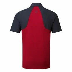 Galvingreen Galvin Green Massimo Golf Polo Shirt -Golf Shirts Sales Galvin Green SS22 Massimo Polo Shirt G127323 Code SHGAL557 M Red Navy Back