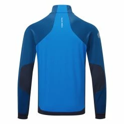 Galvingreen Galvin Green Donald Insula Golf Jacket 7 Galvingreen Galvin Green Donald Insula Golf Jacket -Golf Shirts Sales Galvin Green SS23 Donald Full Zip Sweater G134563 SWGAL387 S Blue Navy White Back