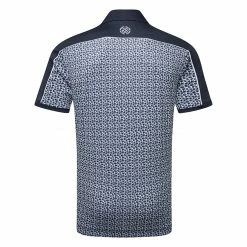 Galvingreen Galvin Green Millard Golf Polo Shirt -Golf Shirts Sales Galvin Green SS23 Millard Polo Shirt G137331 SHGAL605 S Navy White Back