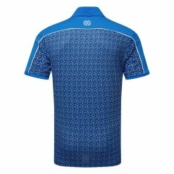 Galvingreen Galvin Green Millard Golf Polo Shirt -Golf Shirts Sales Galvin Green SS23 Millard Polo Shirt G137363 SHGAL607 S Blue Navy White Back