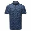 Galvingreen Galvin Green Murphy Golf Polo Shirt -Golf Shirts Sales Galvin Green SS23 Murphy Polo Shirt G137136 SHGAL609 S Navy Blue Front