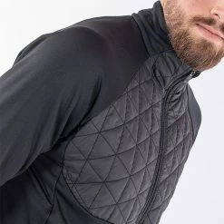 Galvingreen Galvin Green Dexter Insula Golf Jacket 18 Galvingreen Galvin Green Dexter Insula Golf Jacket -Golf Shirts Sales Galvin Green Dexter Full Zip Golf Jacket Black G134177 SWGAL368 Model 5