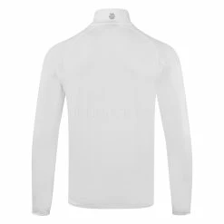 Galvingreen Galvin Green Drake Insula Golf Pullover -Golf Shirts Sales Galvin Green AW20 Drake Insula Half Zip Pullover G783201 Code SWGAL316 White back