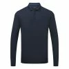 Galvingreen Galvin Green Marwin Golf Polo Shirt 2 Galvingreen Galvin Green Marwin Golf Polo Shirt -Golf Shirts Sales Galvin Green AW21 Marwin LS Shirt G118133 Code SHGAL508 M Navy Front
