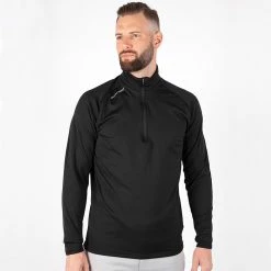 Galvingreen Galvin Green Drake Insula Golf Pullover 9 Galvingreen Galvin Green Drake Insula Golf Pullover -Golf Shirts Sales Galvin Green SS19 Drake Insula Half Zip Pullover G783277 Code SWGAL271 Black Model 1