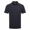 Jlindeberg J.Lindeberg KV Golf Polo Shirt 1 Jlindeberg J.Lindeberg KV Golf Polo Shirt -Golf Shirts Sales J. Lindeberg GMJT06620 6855 M KV Regular Fit Polo JL Navy Front