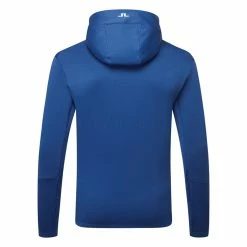 Jlindeberg J.Lindeberg Aerial 1/4 Zip Golf Hoodie 10 Jlindeberg J.Lindeberg Aerial 1/4 Zip Golf Hoodie -Golf Shirts Sales J.Lindeberg AW22 Aerial Quarter Hood GMJS07797 0337 SWLIN085 Navy PeonyAiry Blue Back