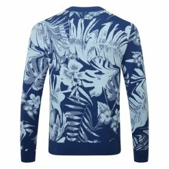 Jlindeberg J.Lindeberg Percy Golf Sweater 10 Jlindeberg J.Lindeberg Percy Golf Sweater -Golf Shirts Sales J.Lindeberg AW22 Percy Sweater GMJKW7424 0470 SWLIN089 Hibiscus Blue Back