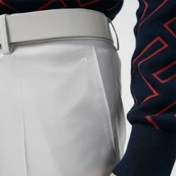 Jlindeberg J.Lindeberg Elof Golf Trouser -Golf Shirts Sales J.Lindeberg SS22 Elof Trouser GMPA05222 U019 Code TRLIN017 34 W 32 Leg Micro Chip White model 3