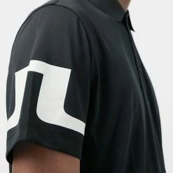 Jlindeberg J.Lindeberg Heath Golf Polo Shirt 12 Jlindeberg J.Lindeberg Heath Golf Polo Shirt -Golf Shirts Sales J.Lindeberg SS22 Heath Regular Fit Polo GMJT06335 9999 Code SHLIN060 M Black Model 2