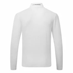 Jlindeberg J.Lindeberg Luke 1/2 Zip Golf Sweater 10 Jlindeberg J.Lindeberg Luke 1/2 Zip Golf Sweater -Golf Shirts Sales J.Lindeberg SS22 Luke Half Zip Mid Layer GMJS06340 0000 Code SWLIN044 M White Black Back
