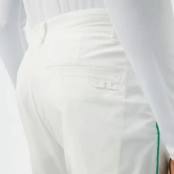 Jlindeberg J.Lindeberg Rick Cuff Jogger Golf Trouser -Golf Shirts Sales J.Lindeberg SS22 Rick Golf Trouser White GMPA06302 0000 Code TRLIN026 34 W 32 Leg Model 3