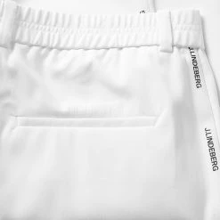 Jlindeberg J.Lindeberg Stuart Stripe Golf Shorts -Golf Shirts Sales J.Lindeberg SS22 Stuart Stripe Golf Shorts GMPA05577 0000 Code TSLIN013 34 W White detail