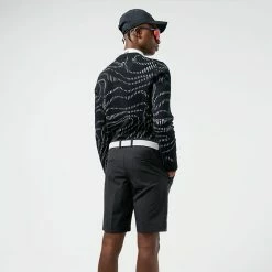 Jlindeberg J.Lindeberg Stuart Stripe Golf Shorts 12 Jlindeberg J.Lindeberg Stuart Stripe Golf Shorts -Golf Shirts Sales J.Lindeberg SS22 Stuart Stripe Golf Shorts GMPA05577 9999 Code TSLIN012 34 W Black Model 2